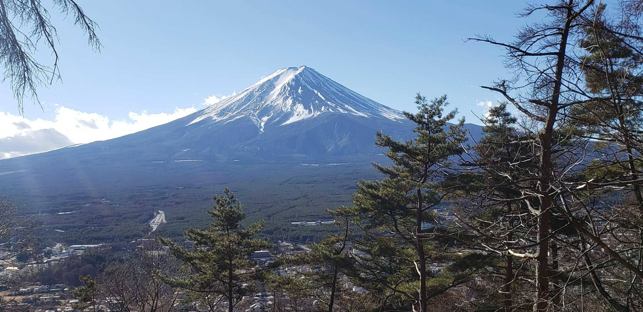 天上山護国神社-富士見台-天上山 往復コースの写真