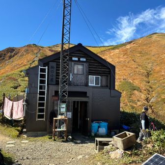 水場へ水を補給に