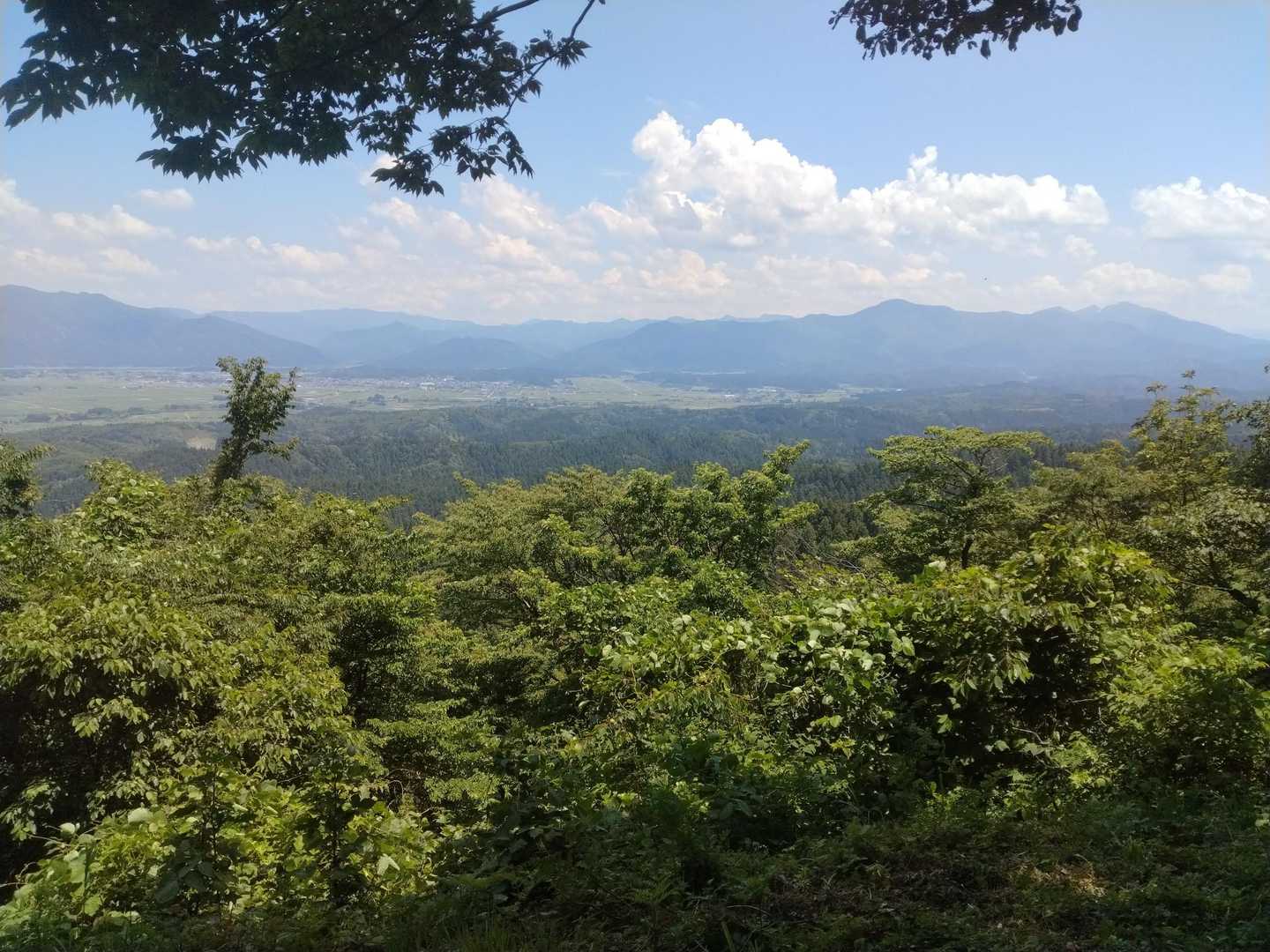 山頂から
