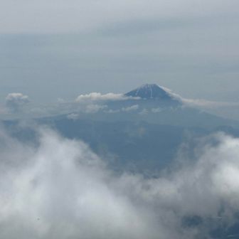 予想外に富士山も見えていました。