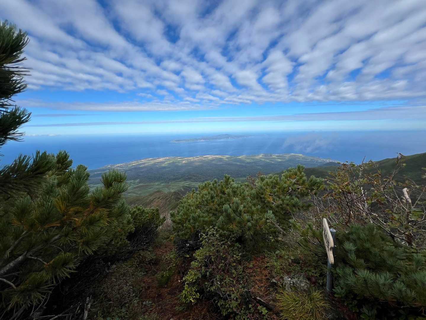 沓形登山口-三眺山-利尻山 往復コースの写真
