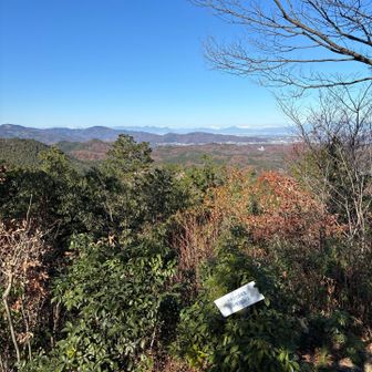 山頂からの眺め