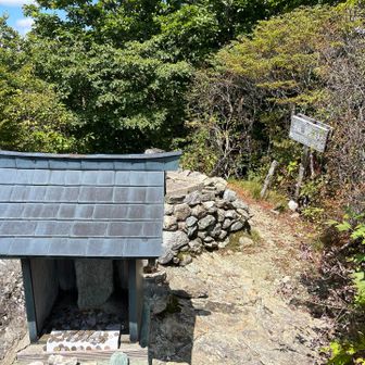 そして本日の△
稲叢山ピーク〜