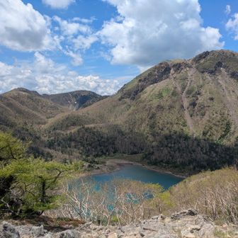 見納めの五色沼と白根山