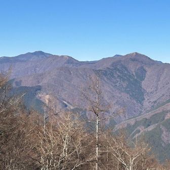御前山
石尾根展望
雲取山～鷹ノ巣山
