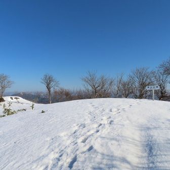 快晴無風　泉山山頂