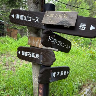 山頂直下
小屋もキレイ
トイレもキレイ
南アルプスの天然水もたくさん