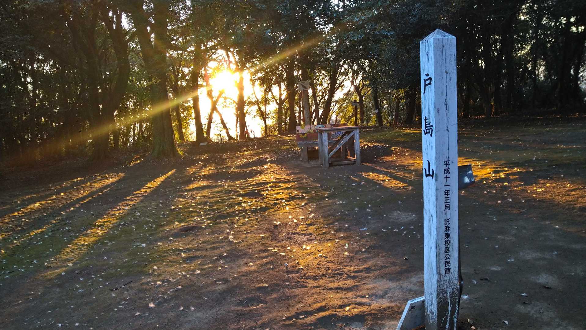 戸島山の写真