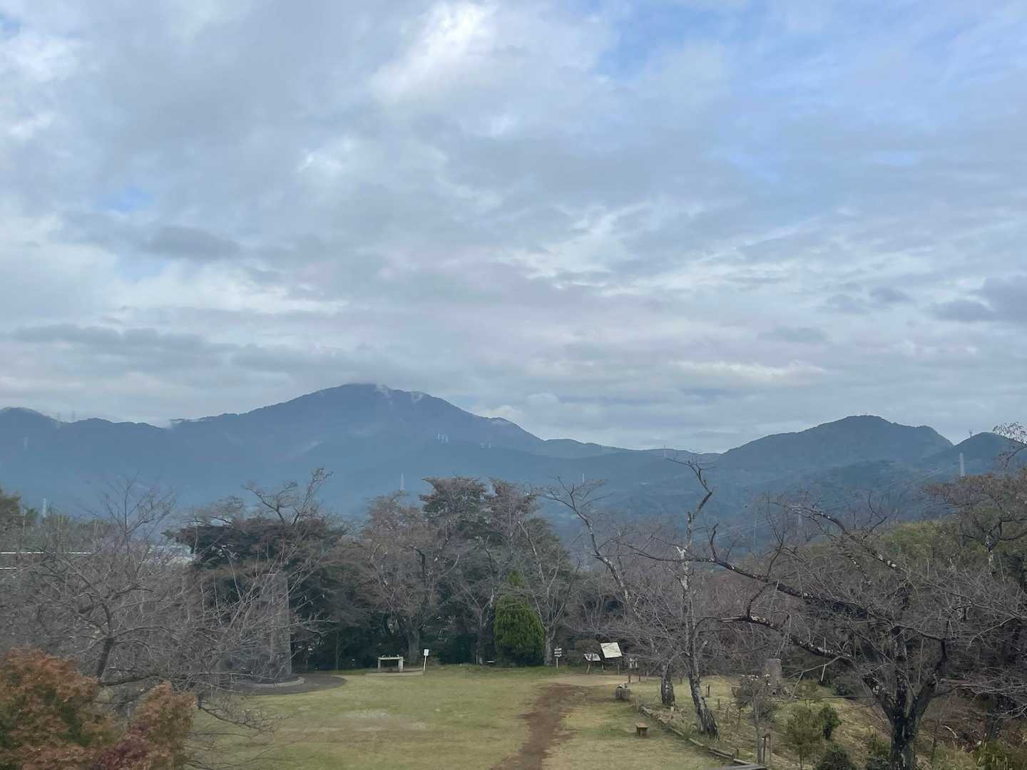 朝登った大山🤔