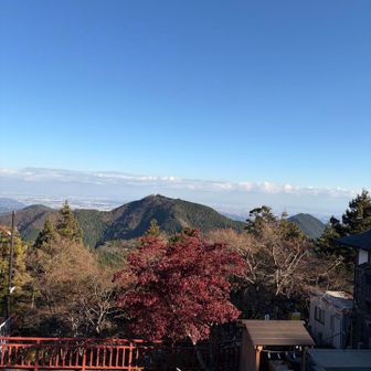 御岳山の眺望