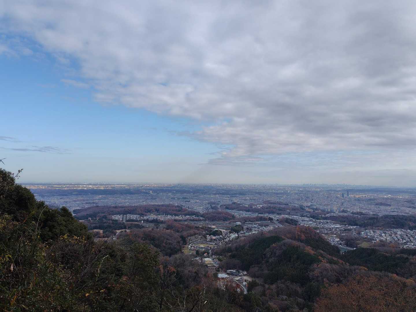 八王子城跡管理棟-天守閣跡-北高尾富士見台 周回コースの写真
