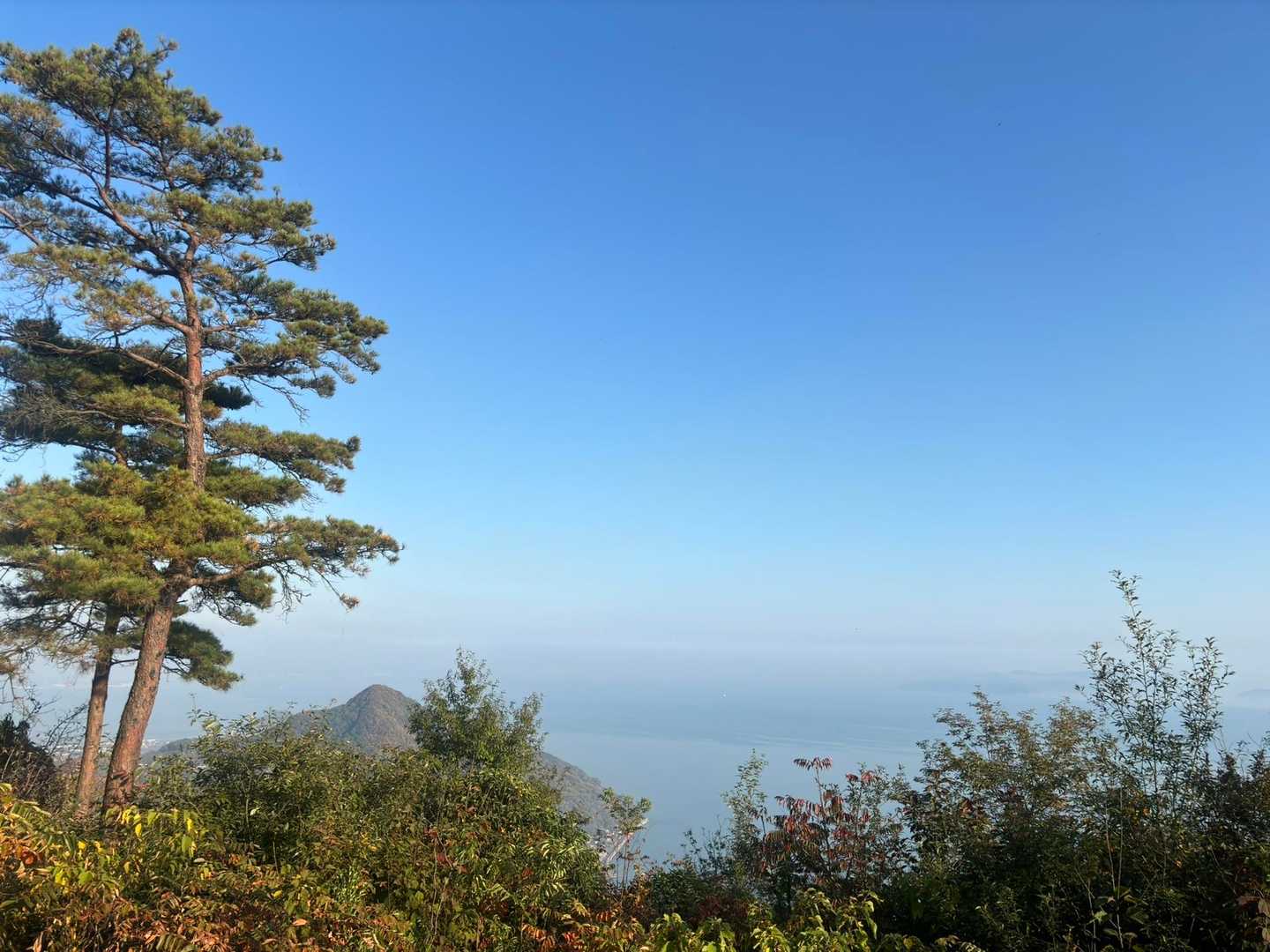 四尋山-鳥ノ江峠-御嶽山 縦走コースの写真