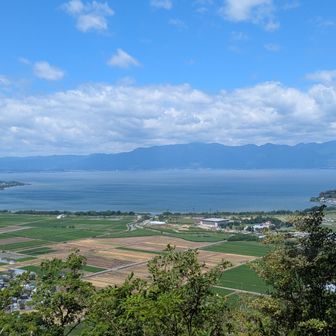 どんどん、青くなる琵琶湖💙