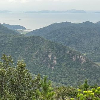 海に浮かぶ家島諸島