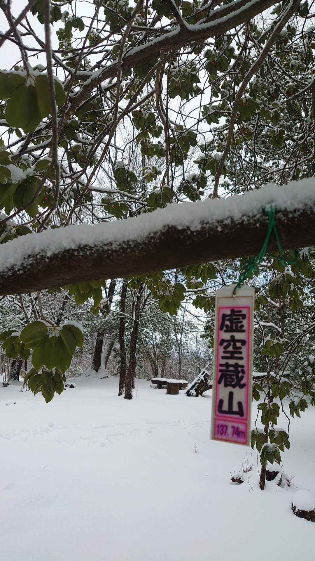 虚空蔵山（石川県）の写真