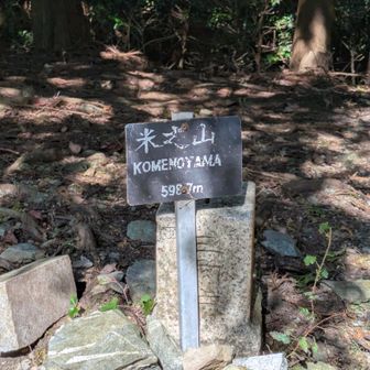 米ノ山頂上