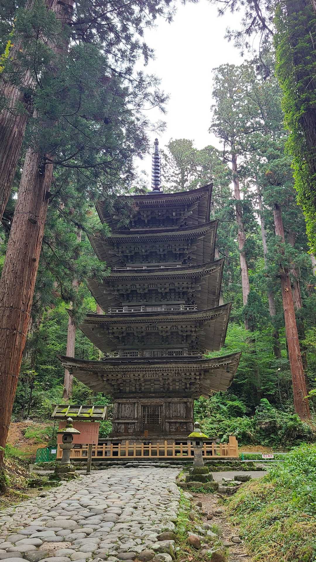 国宝　五重塔
東北地方最古の塔