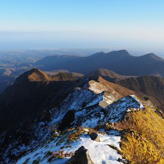 天狗ヶ峰からユートピア方面