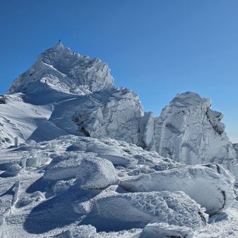 宝剣岳にも結構登っていた