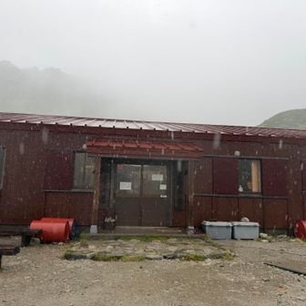 『剱澤小屋』出発