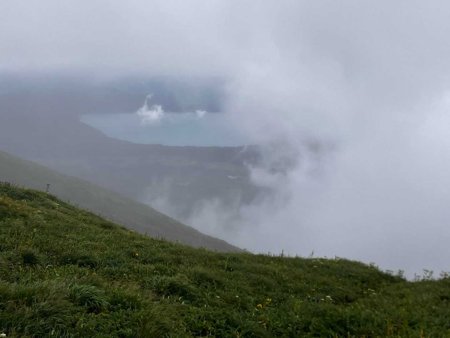秋田駒ケ岳八合目登山口 往復コースの写真