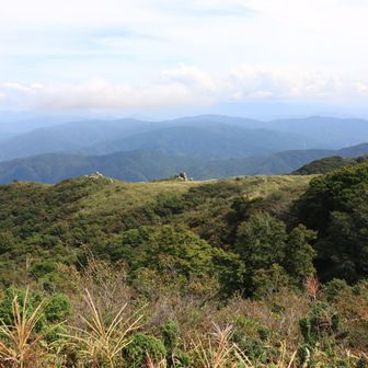 山頂から見たインディアン平原