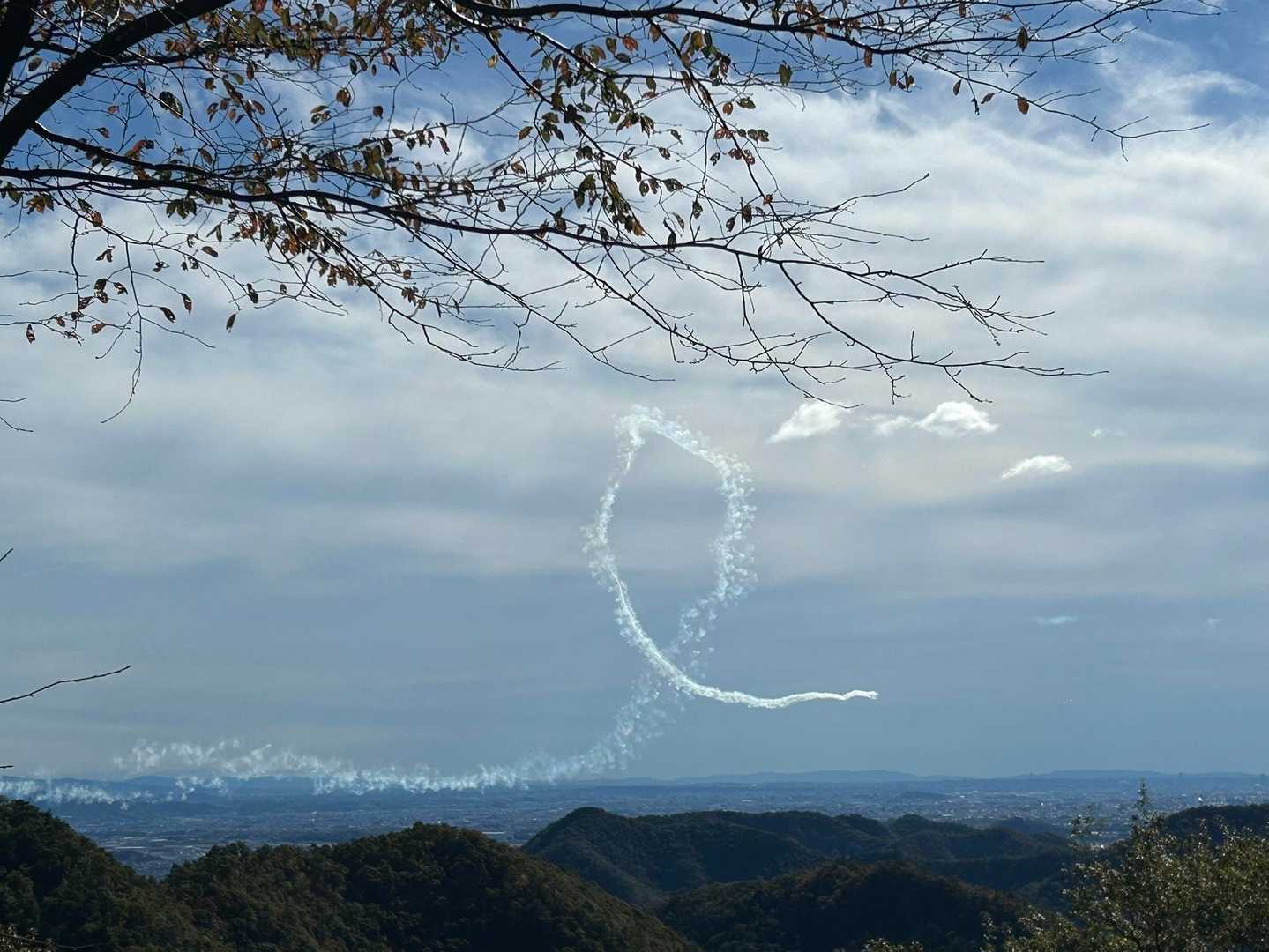 ここからも見えたよ！
