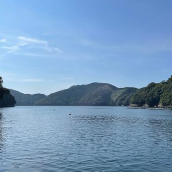 穏やかな水面