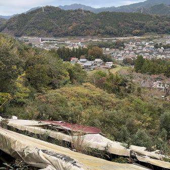 中央高速から見えるラブレターの場所です。