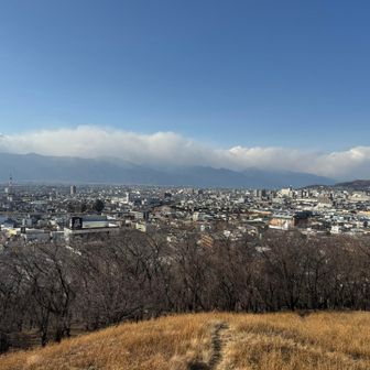 白馬方面も雲の中☁️