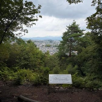 眺望ポイント
少しズレると大文字山見えてきます