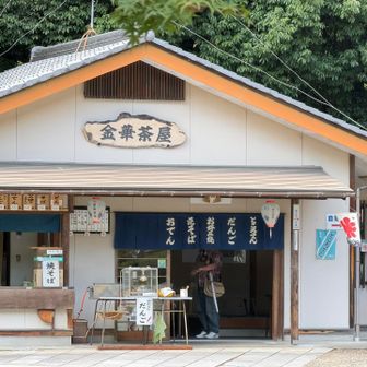 スタートでソフト食べた新しいお店エリアでも変わり種かき氷各種やってますが、、やはり金華茶屋のかき氷が最高です🍧