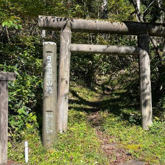 蔵王堂登山口に到着
下山完了
東屋からしばらく急坂で大変だと思ったけど後半は緩くなってホッとした
おつかれ山でした！！
これで新潟県内の日本百低山終えることができた。
あとはちょっと寄り道して無事に帰ることだな