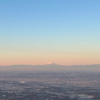 西の横綱🗻も見事
浅間山や八ヶ岳も良く見えました