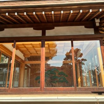 能舞台がありました。