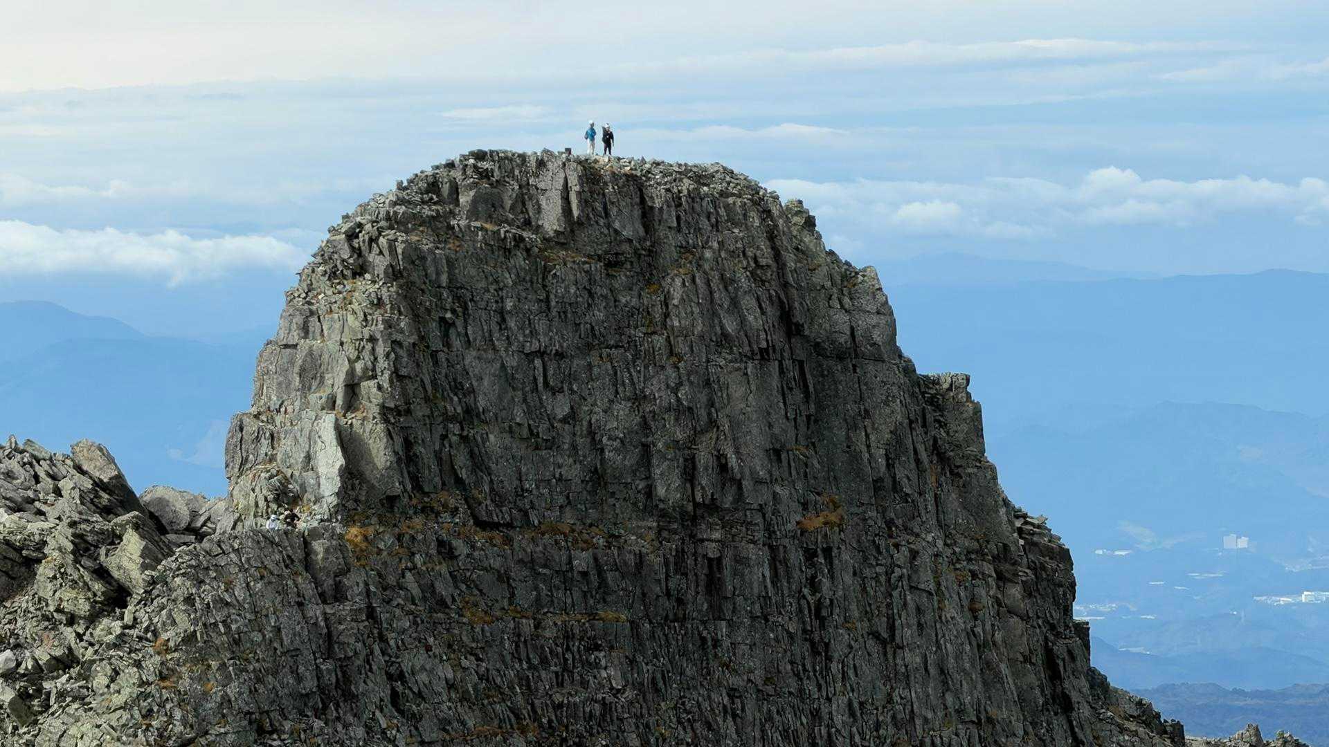 奥穂高岳 往復コースの写真