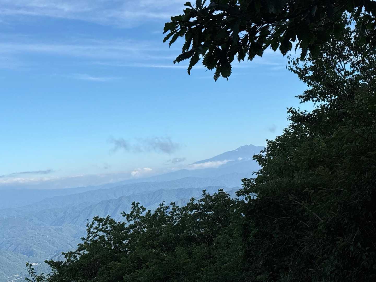乗鞍岳もチラッと❗️