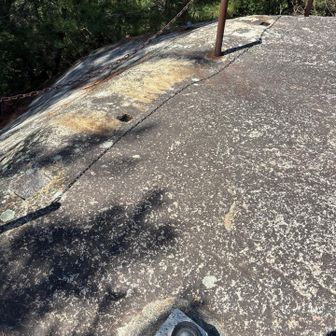 ひとり登頂です💦
