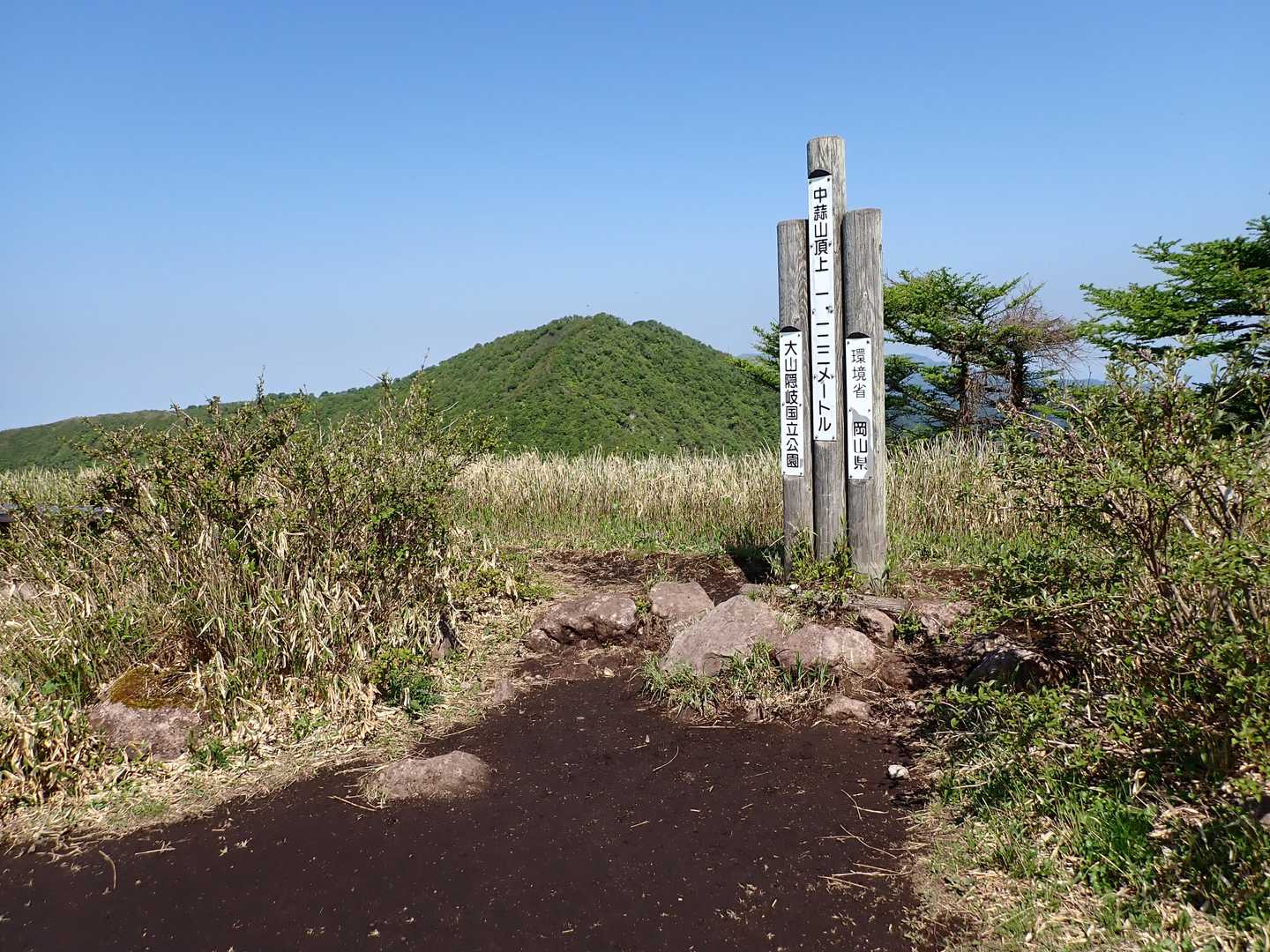 奥に上蒜山