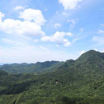 三ノ岳頂上手前のテラスからの景色 ⁽⁽٩(๑˃̶͈̀ ᗨ ˂̶͈́)۶⁾⁾