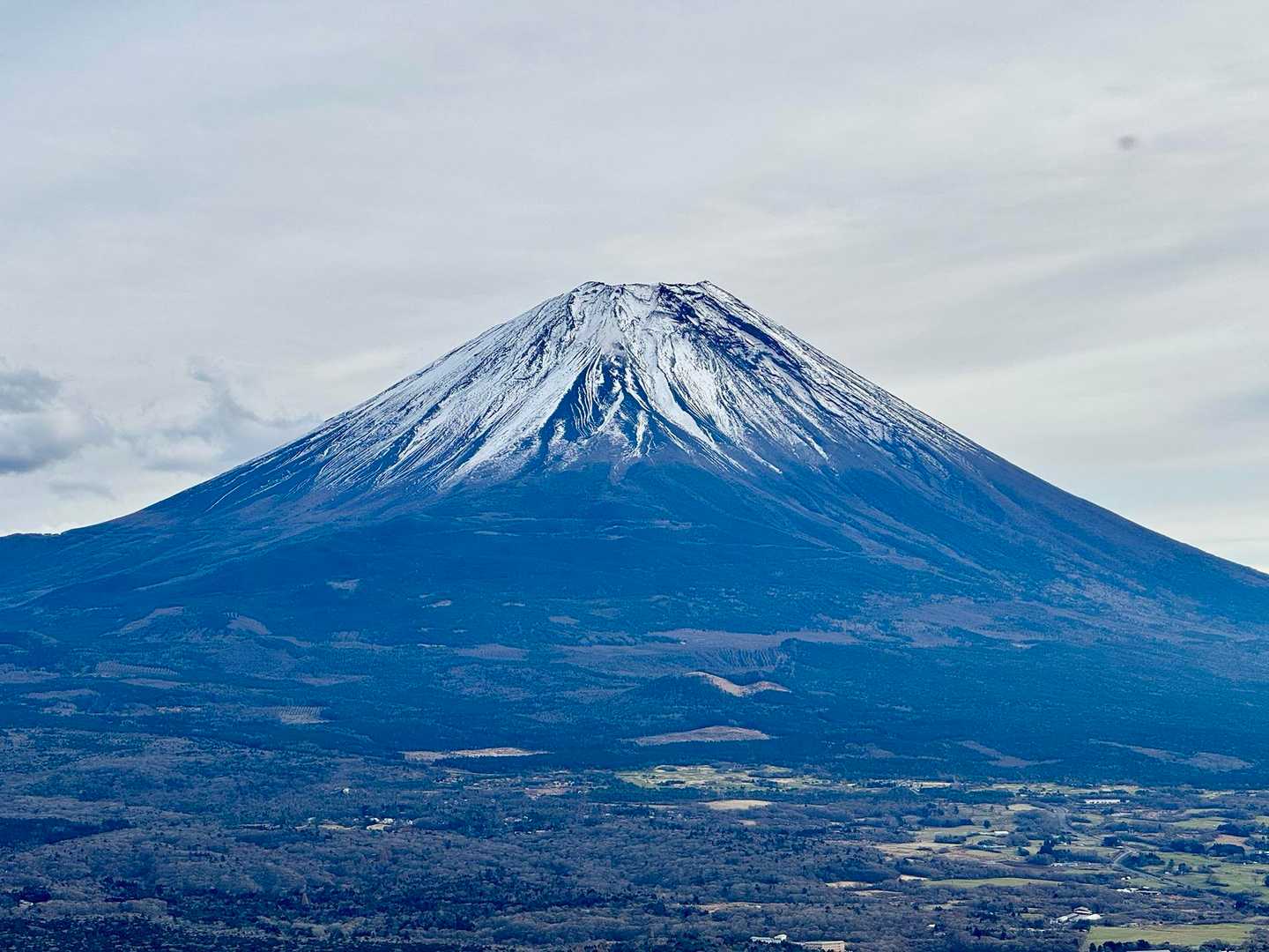 ずっと富士山見ながら歩けます
ただ滑りまくって恐怖の連続😵