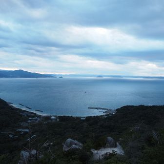 西側の唐津方面。