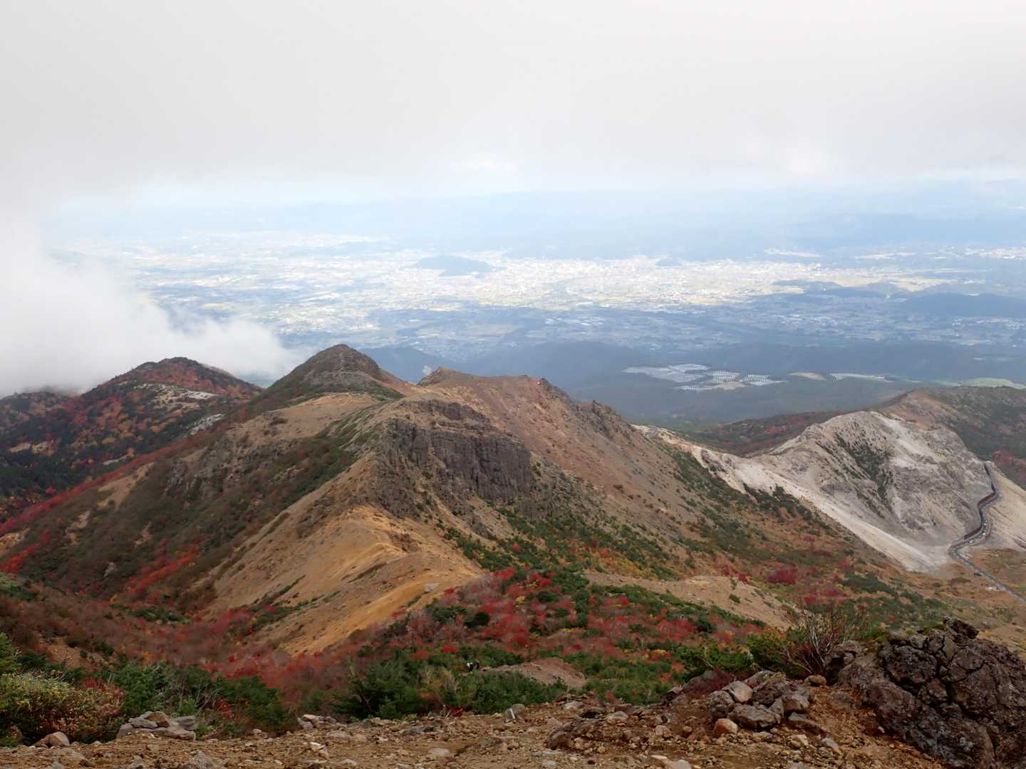 中天狗-駱駝山-一切経山 周回コースの写真