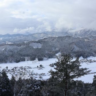 大山、十ノ瀬山、栃ノ木山、袴腰山方面