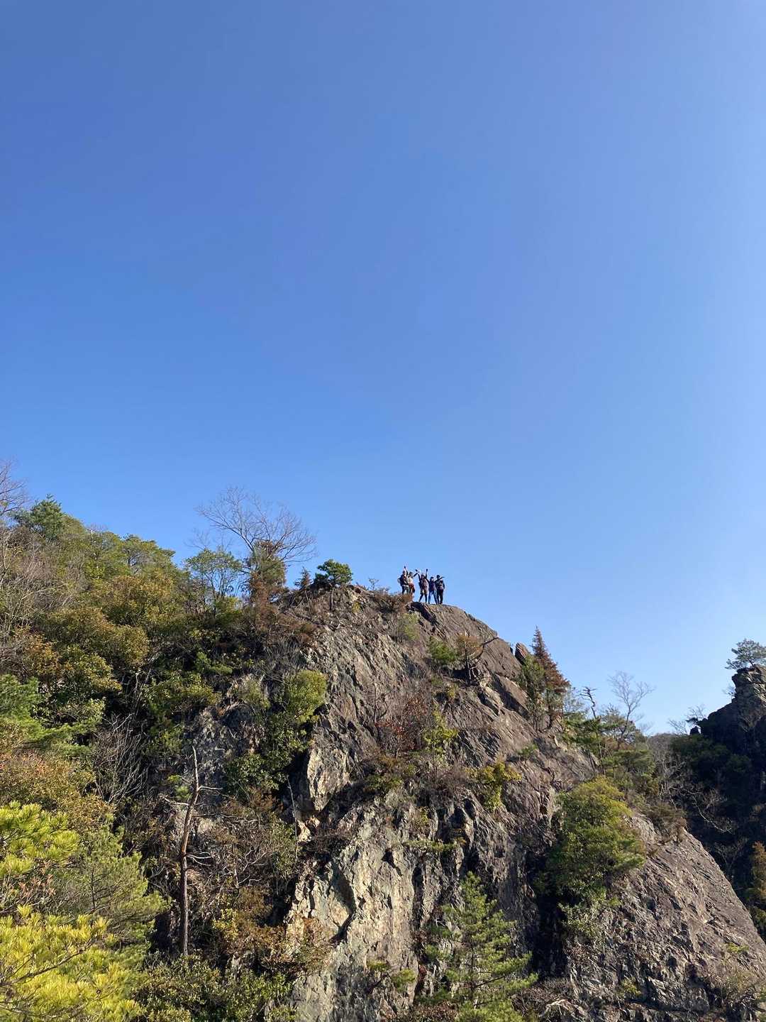 百丈岩 往復コースの写真
