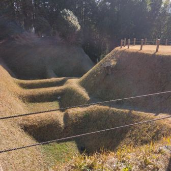 山中城をスピード散策。思ったよりスゴい遺跡だった。