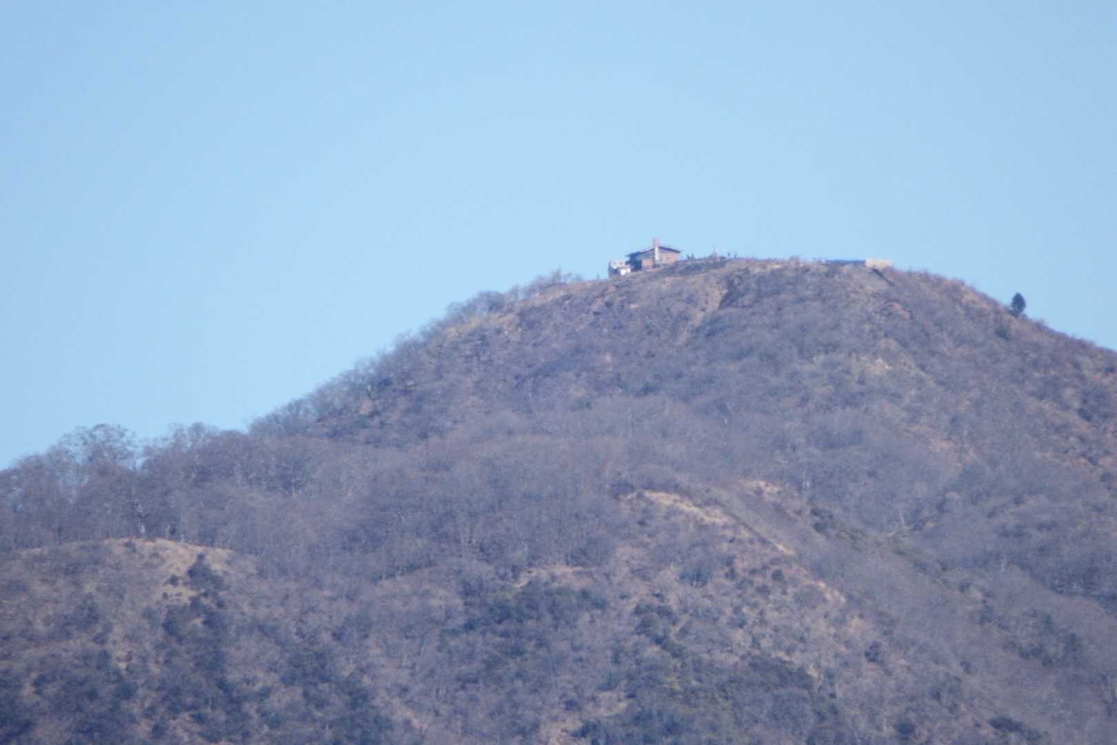 塔ノ岳遠望