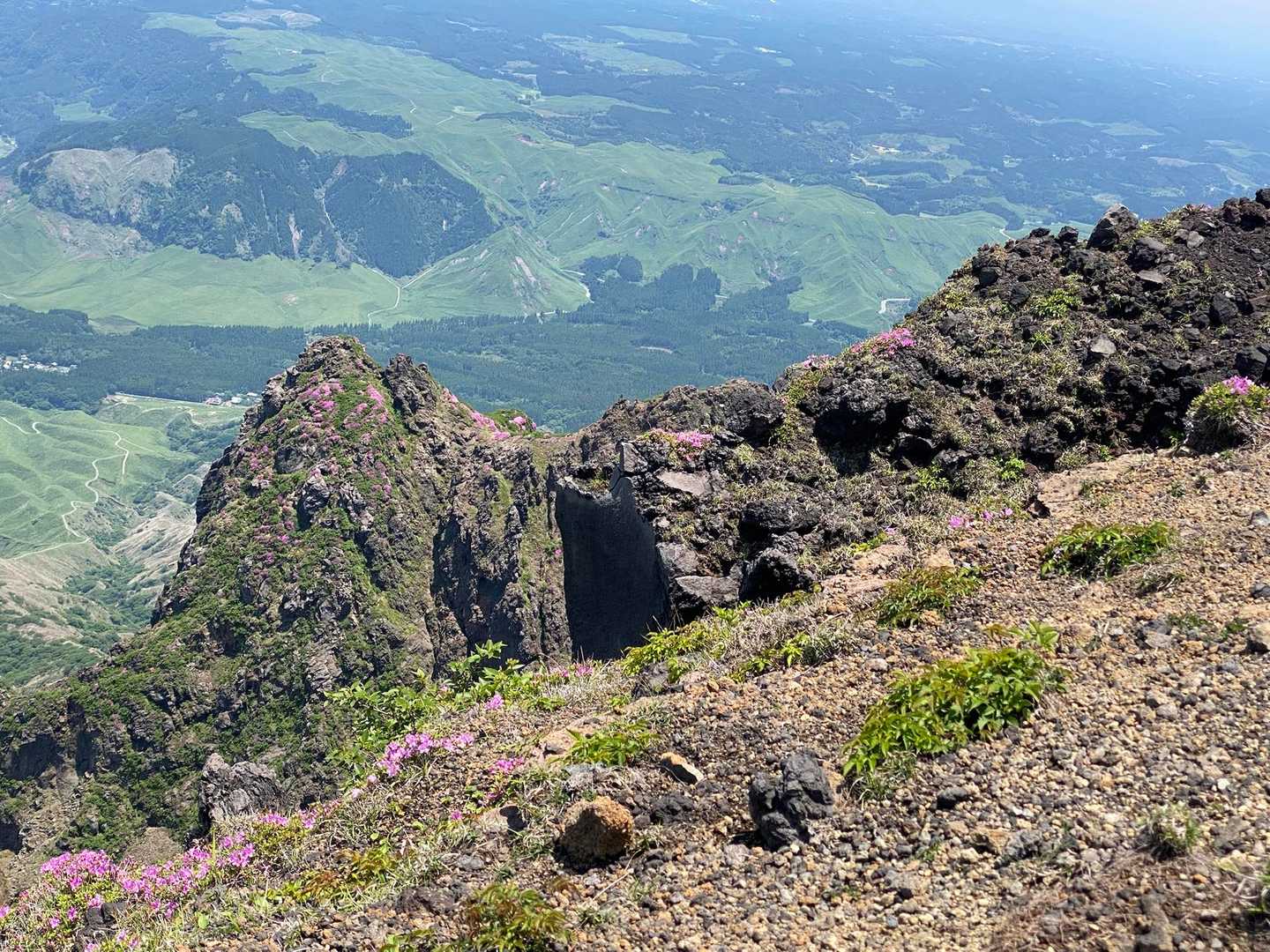 仙酔峡登山口-高岳東峰-中岳 周回コースの写真