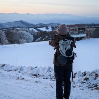 あとは道路を歩き下山です