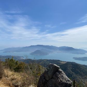周防大島　この景色を見ながらお昼
